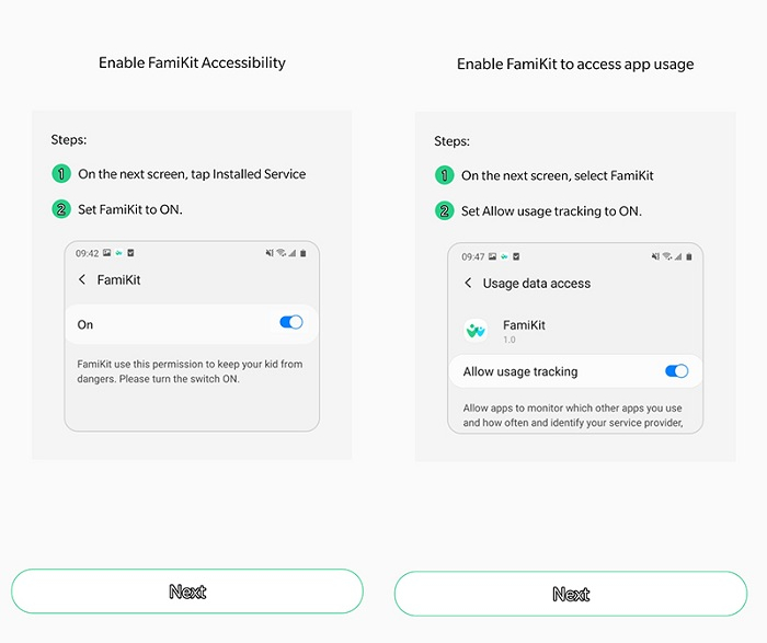 get accessibility for FamiKit